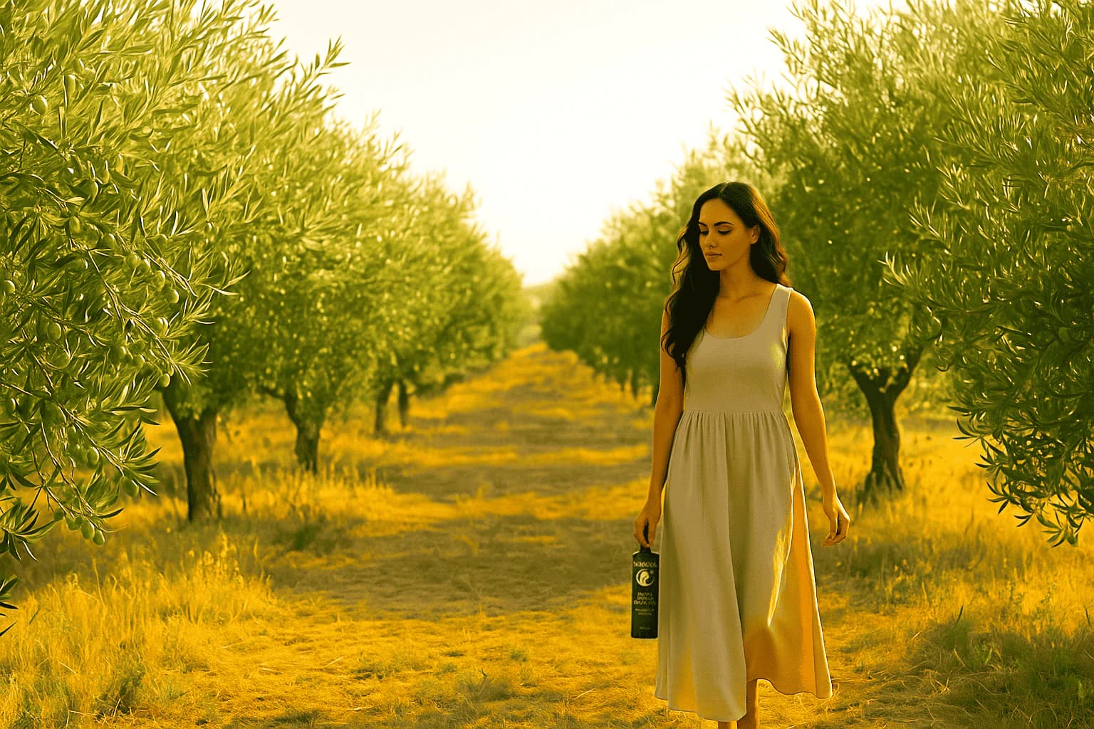 Olive grove in Tunisia - origin of NAOUAL extra virgin olive oil
